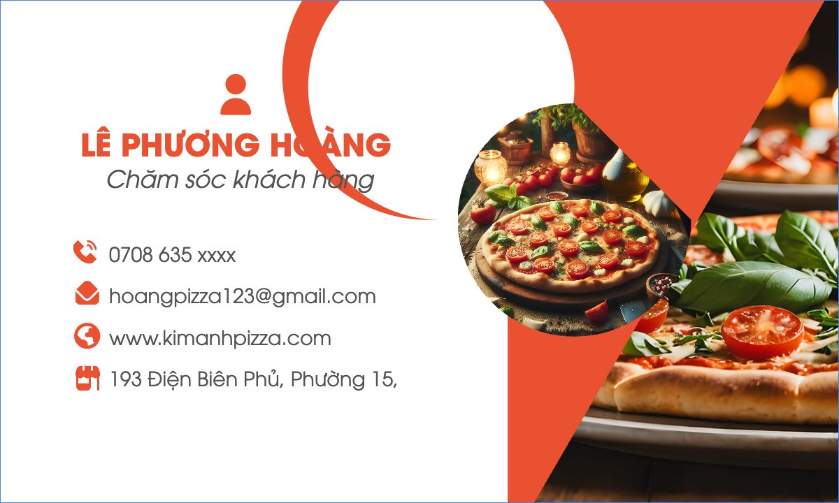 Mẫu Danh thiếp Đồ ăn, food, thực phẩm, ẩm thực, món ăn, F&B, thức ăn — LayerPic