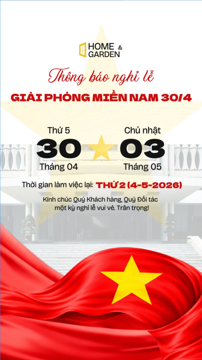 Thông báo nghỉ lễ Giải phóng miền Nam 30/4 và Quốc tế Lao động 1/5