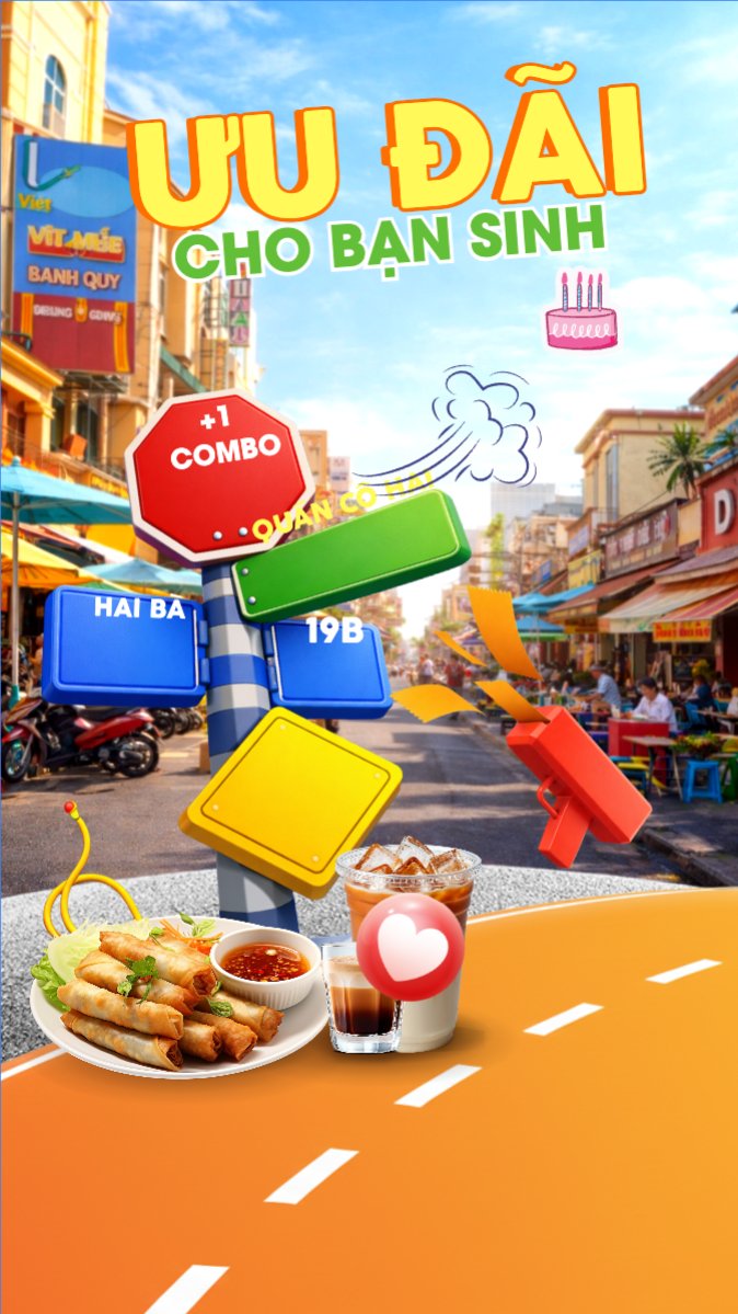 Ưu đãi cho bạn sinh tháng 4