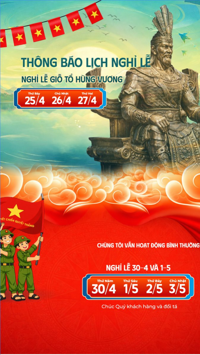 Lịch nghỉ lễ