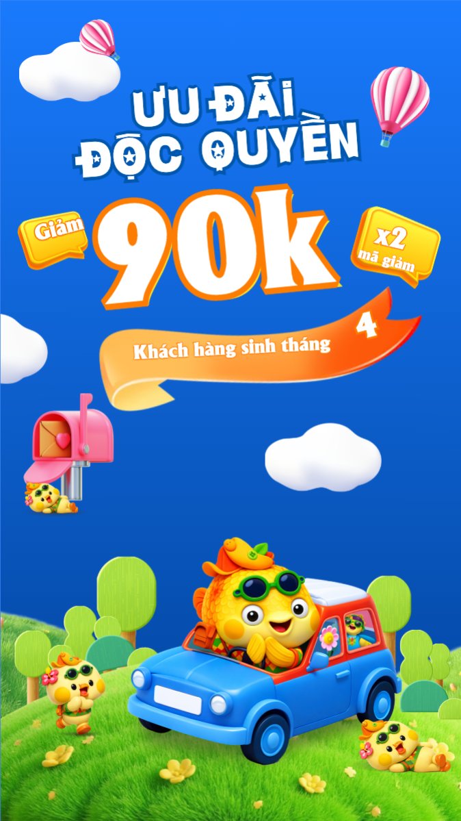 Giảm giá sinh nhật