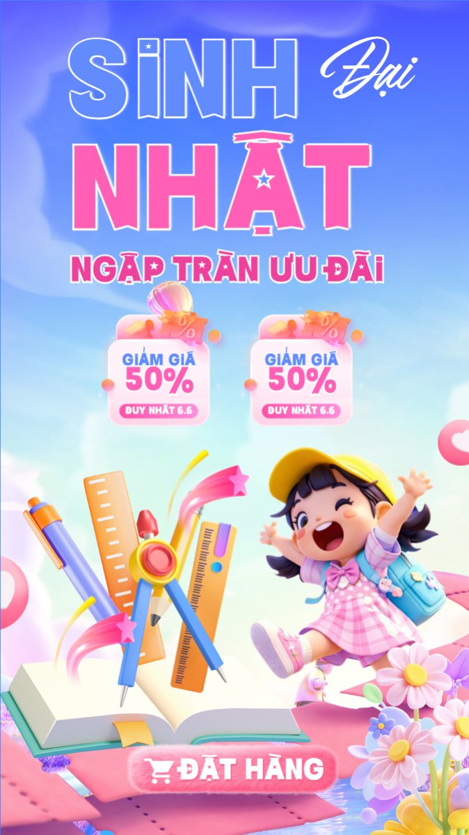 Đại tiệc sinh nhật ngập tràn ưu đãi