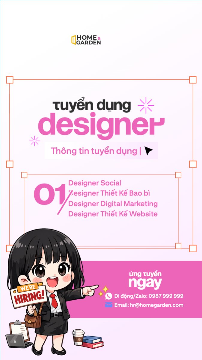 Tuyển dụng Designer
