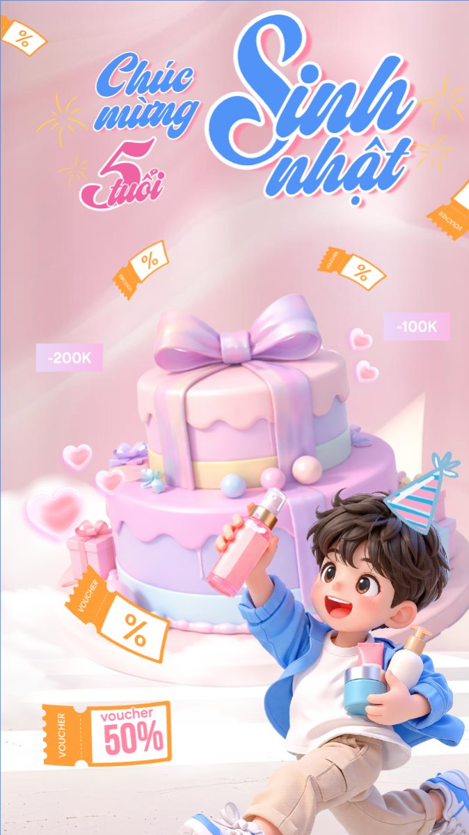 Giảm giá sinh nhật