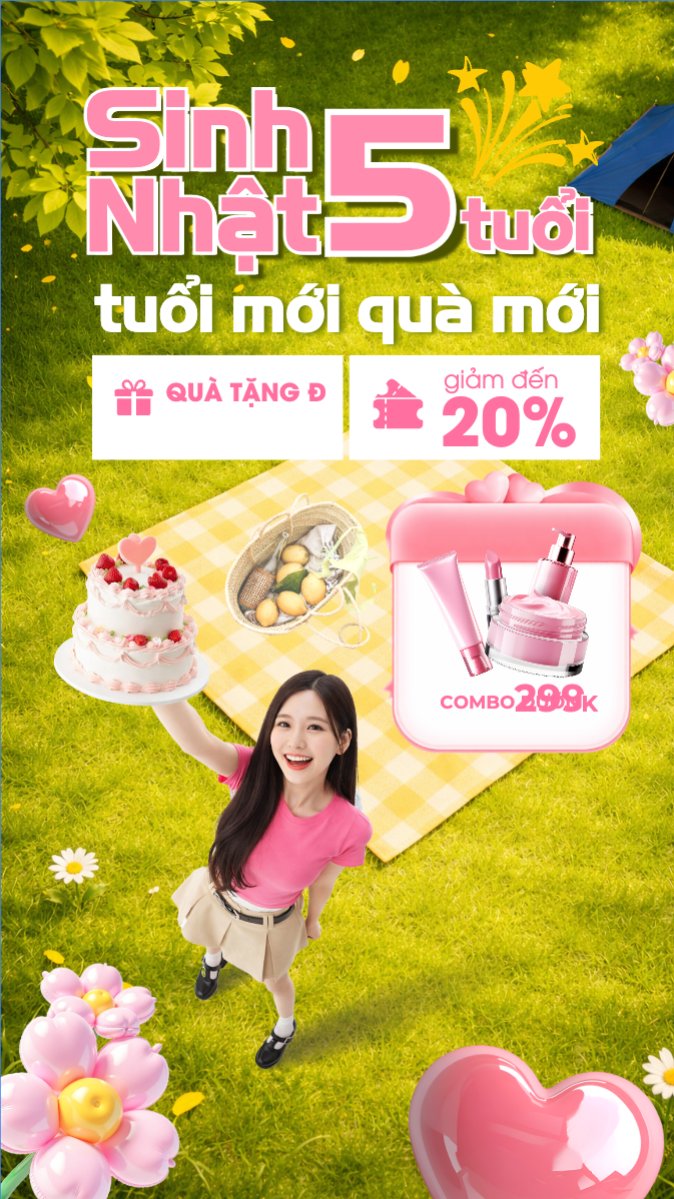 Giảm giá sinh nhật