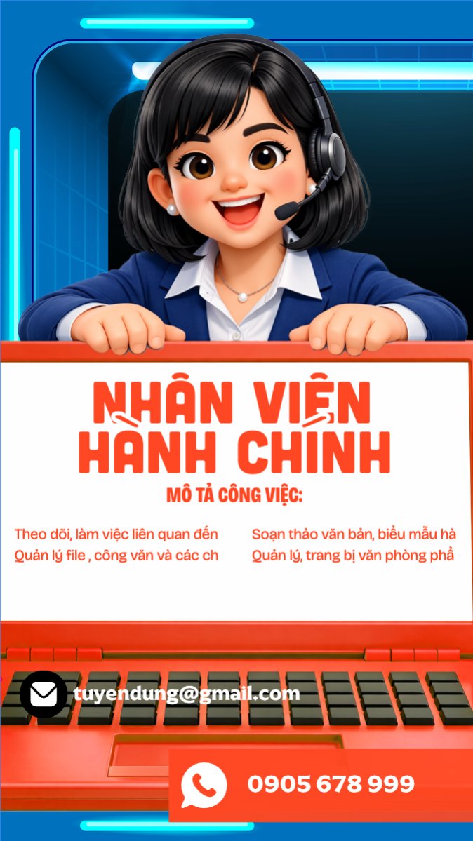 Tuyển dụng nhân viên hành chính
