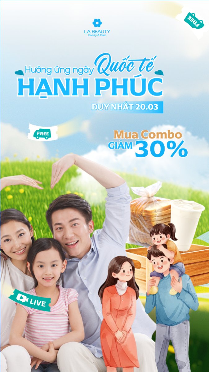 Hưởng ứng ngày Quốc tế Hạnh Phúc 20/3