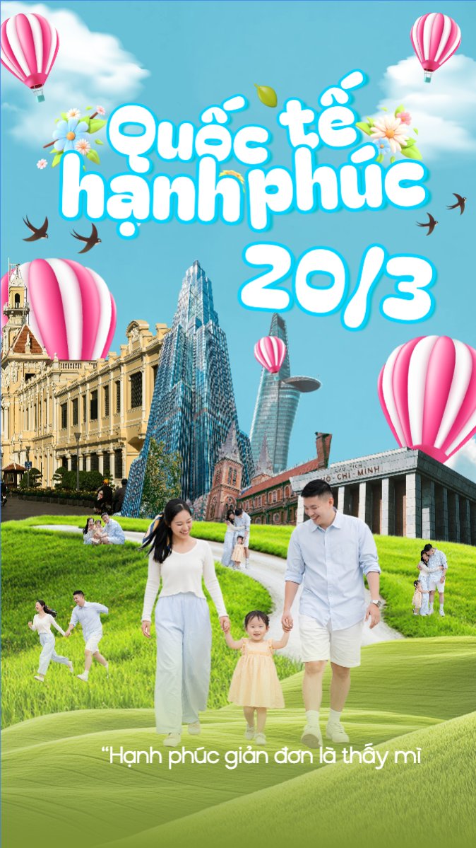 Quốc tế hạnh phúc 20/3