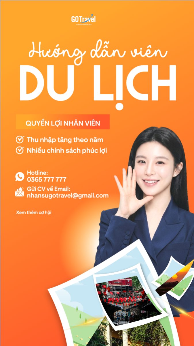 Tuyển dụng hướng dẫn viên du lịch