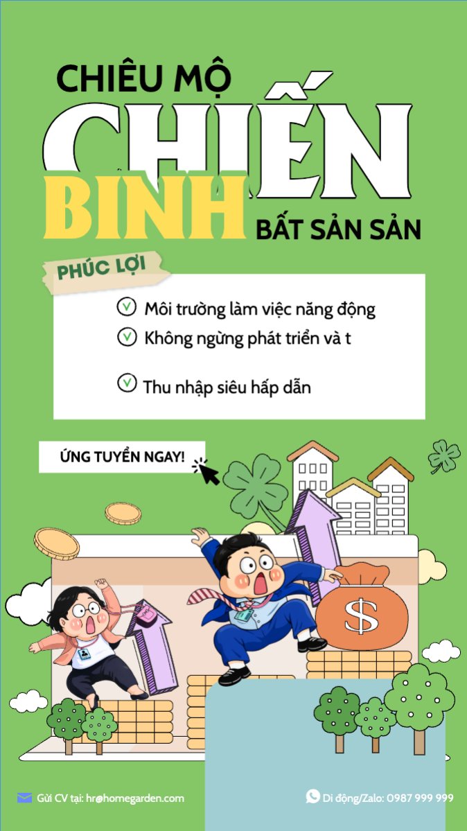 Tuyển dụng bất động sản