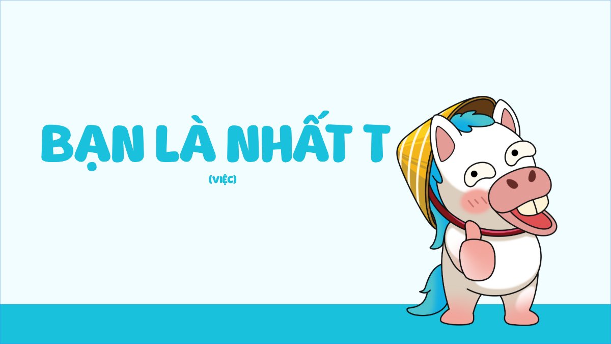 Bạn là nhất tất cả việc ở đây là của bạn