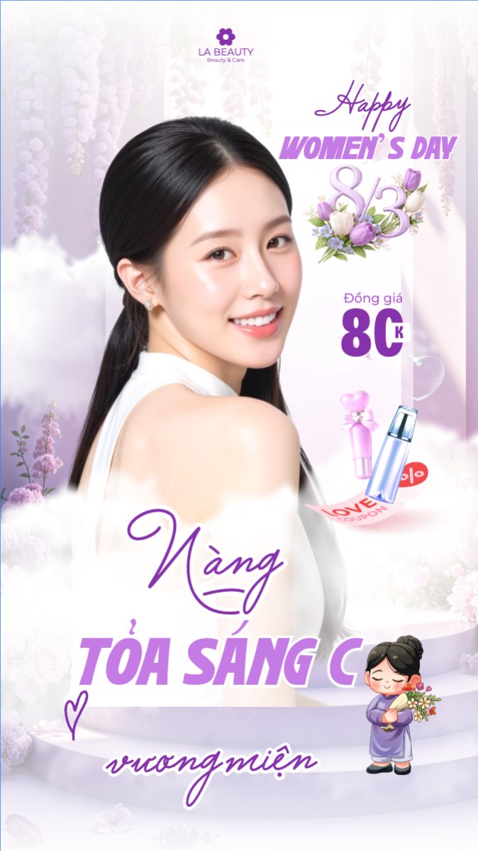 Nàng tỏa sáng chẳng cần vương miện 8/3