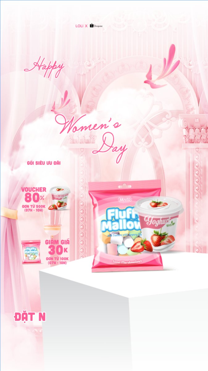 Happy Women's Day 8/3