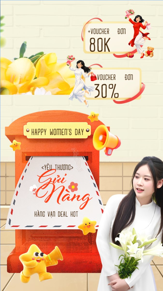 Yêu thương gửi nàng hàng vạn deal hot