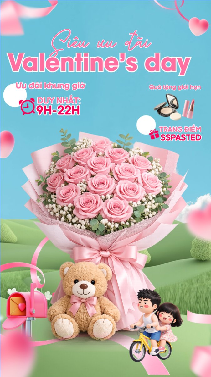 Siêu ưu đãi valentine's day