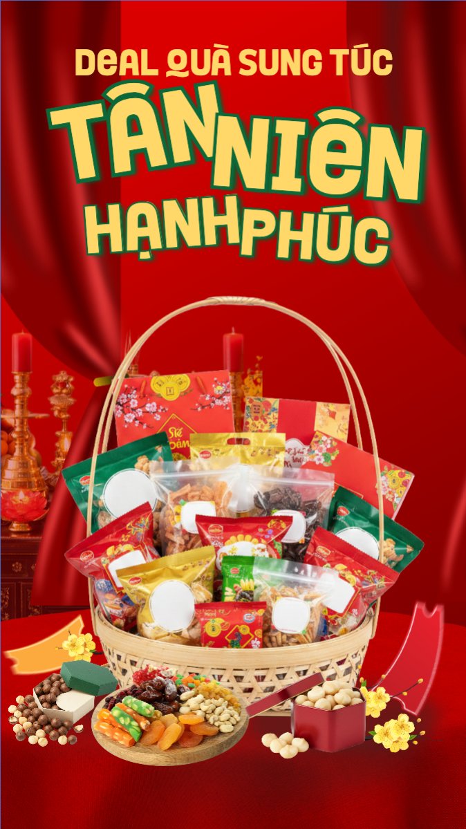 Deal quà sung túc tân niên hạnh phúc