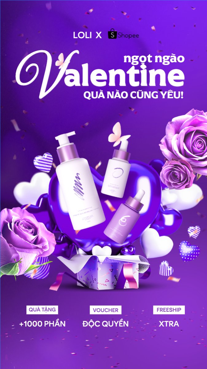 Valentine ngọt ngào quà nào cũng yêu