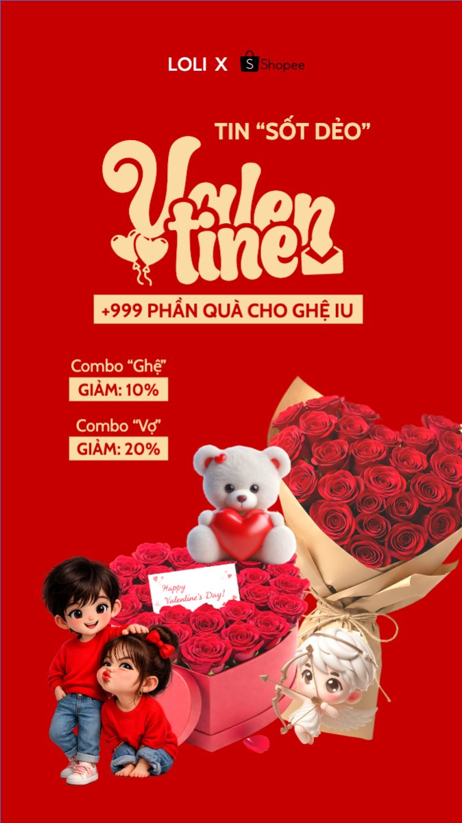 Valentine tặng quà cho ghệ iu