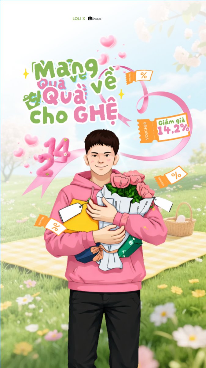 Mang quà về cho ghệ