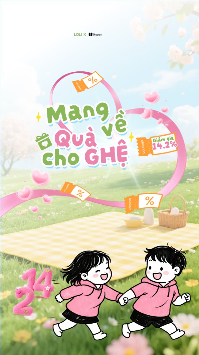 Mang quà về cho ghệ