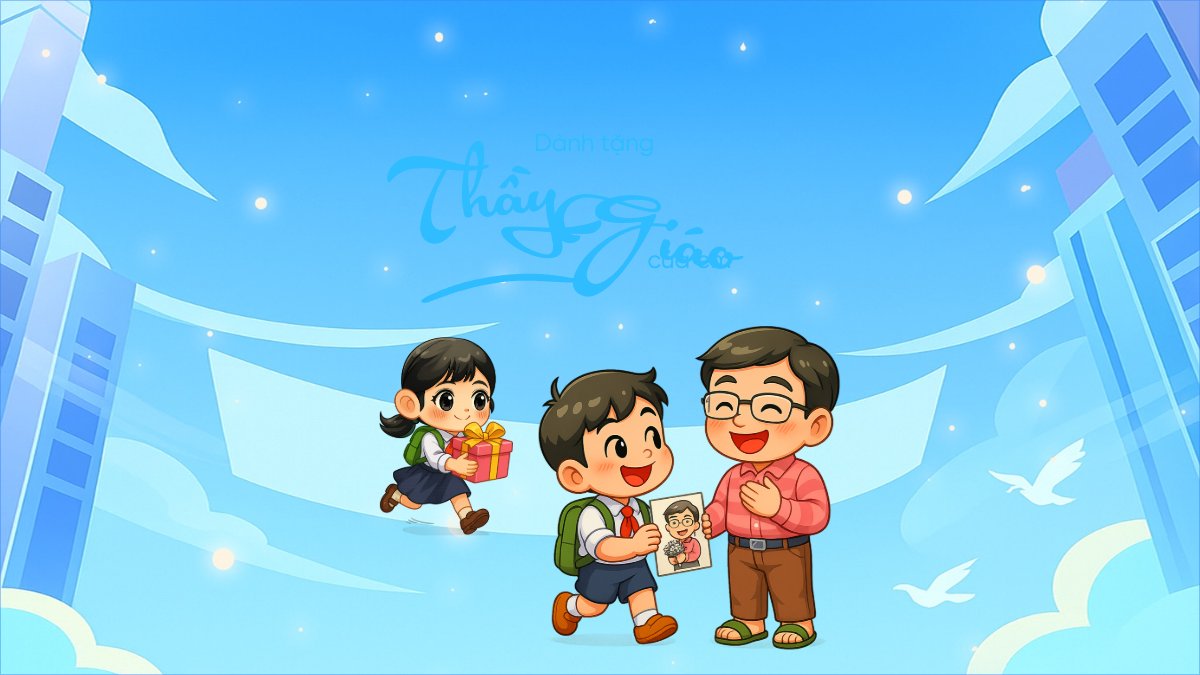 Dành tặng thầy giáo của em