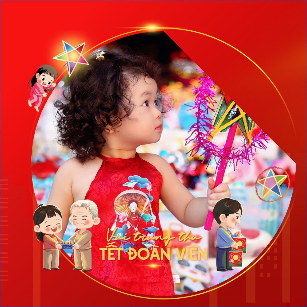 Trung thu, Tết Đoàn Viên, mid-autumn festival, sự kiện, event, dễ thương, cute, chibi, hoạt hình, cartoon