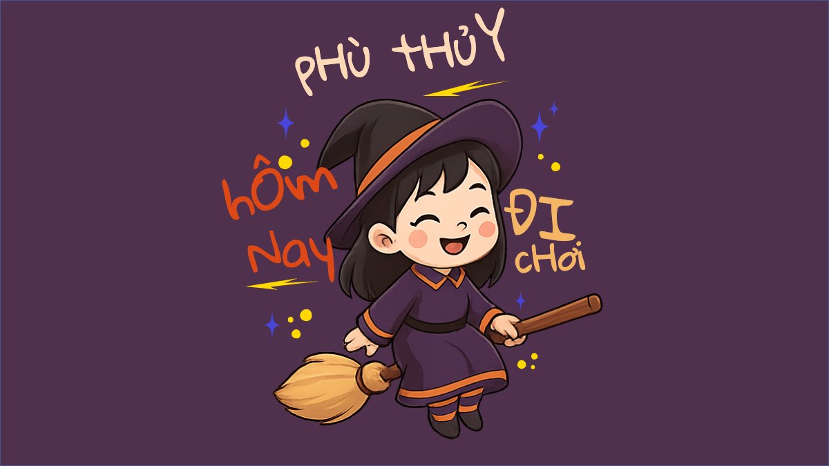 Halloween, lễ hội ma quái, sự kiện, event, dễ thương, cute, chibi, hoạt hình, cartoon