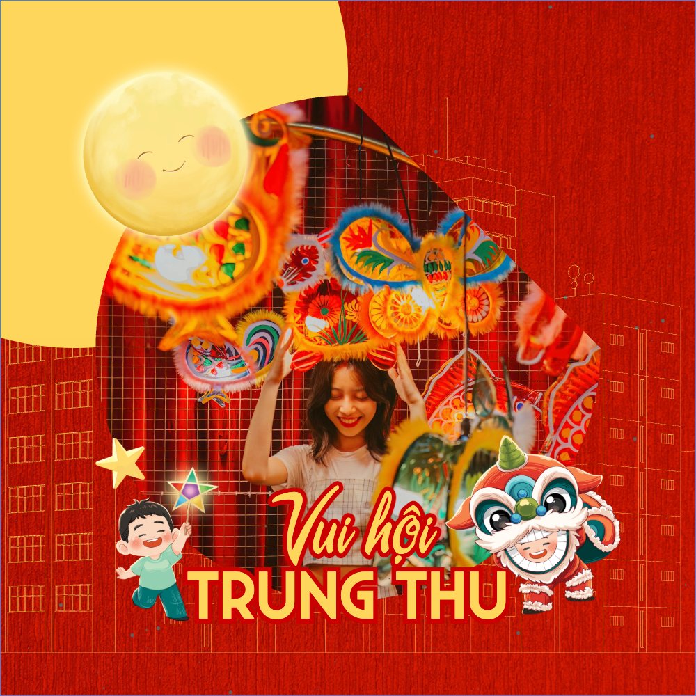 Trung thu, Tết Đoàn Viên, mid-autumn festival, sự kiện, event, dễ thương, cute, chibi, hoạt hình, cartoon