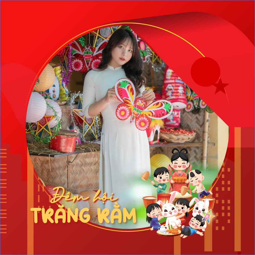 Trung thu, Tết Đoàn Viên, mid-autumn festival, sự kiện, event, dễ thương, cute, chibi, hoạt hình, cartoon