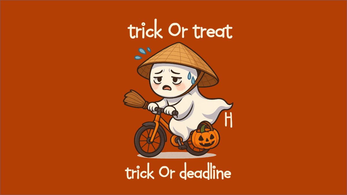 Halloween, lễ hội ma quái, sự kiện, event, dễ thương, cute, chibi, hoạt hình, cartoon