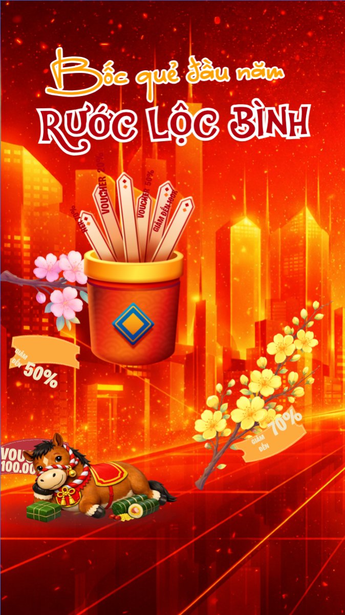 Bốc quẻ đầu năm rước lộc bình an