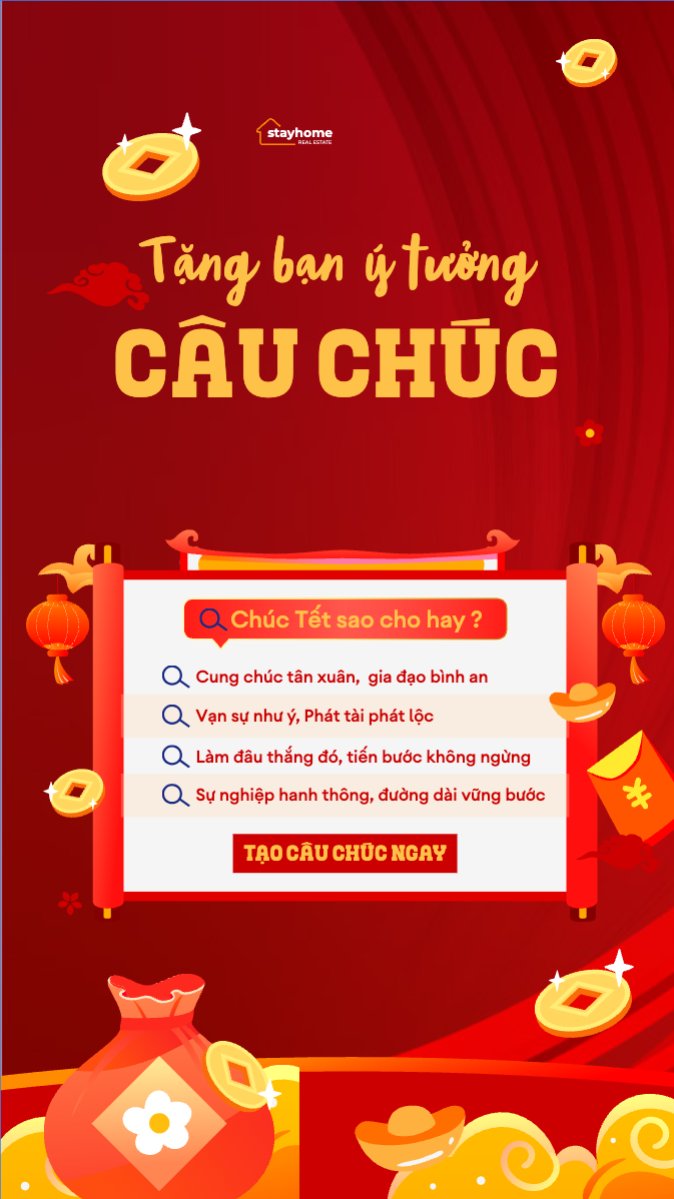 Tặng bạn ý tưởng câu chúc lý tưởng