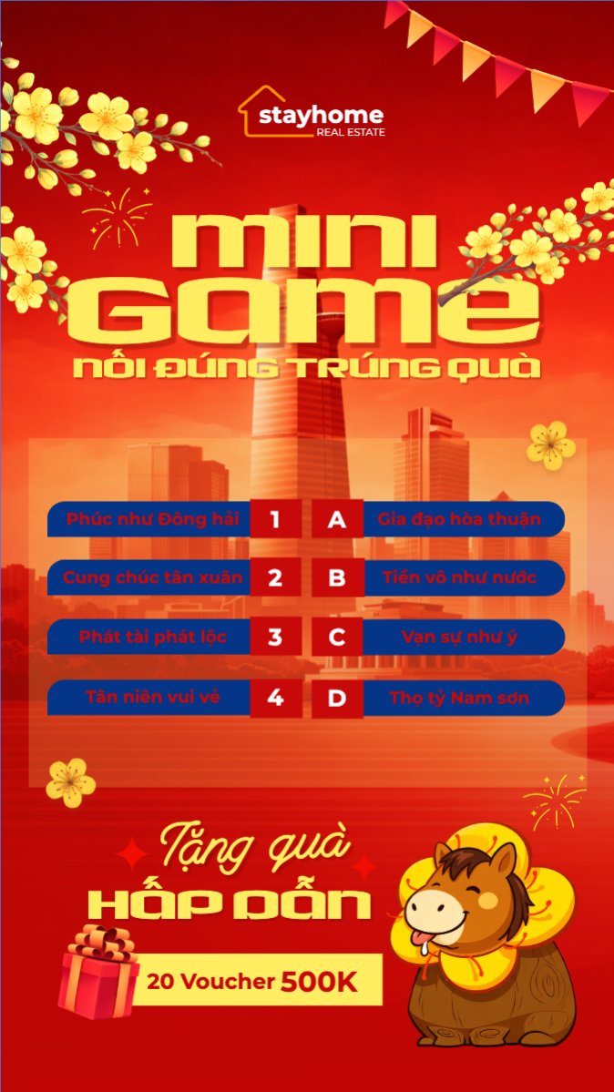 Mini game nối đúng trúng quà