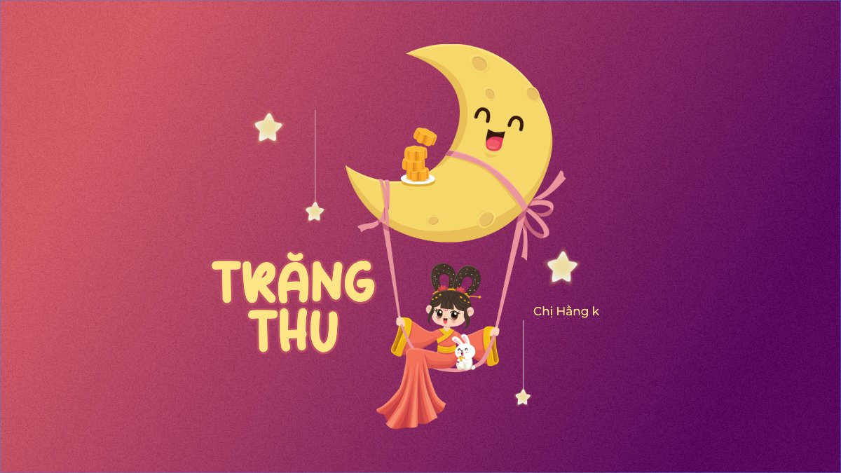 Trung thu, Tết Đoàn Viên, mid-autumn festival, sự kiện, event, dễ thương, cute, chibi, hoạt hình, cartoon