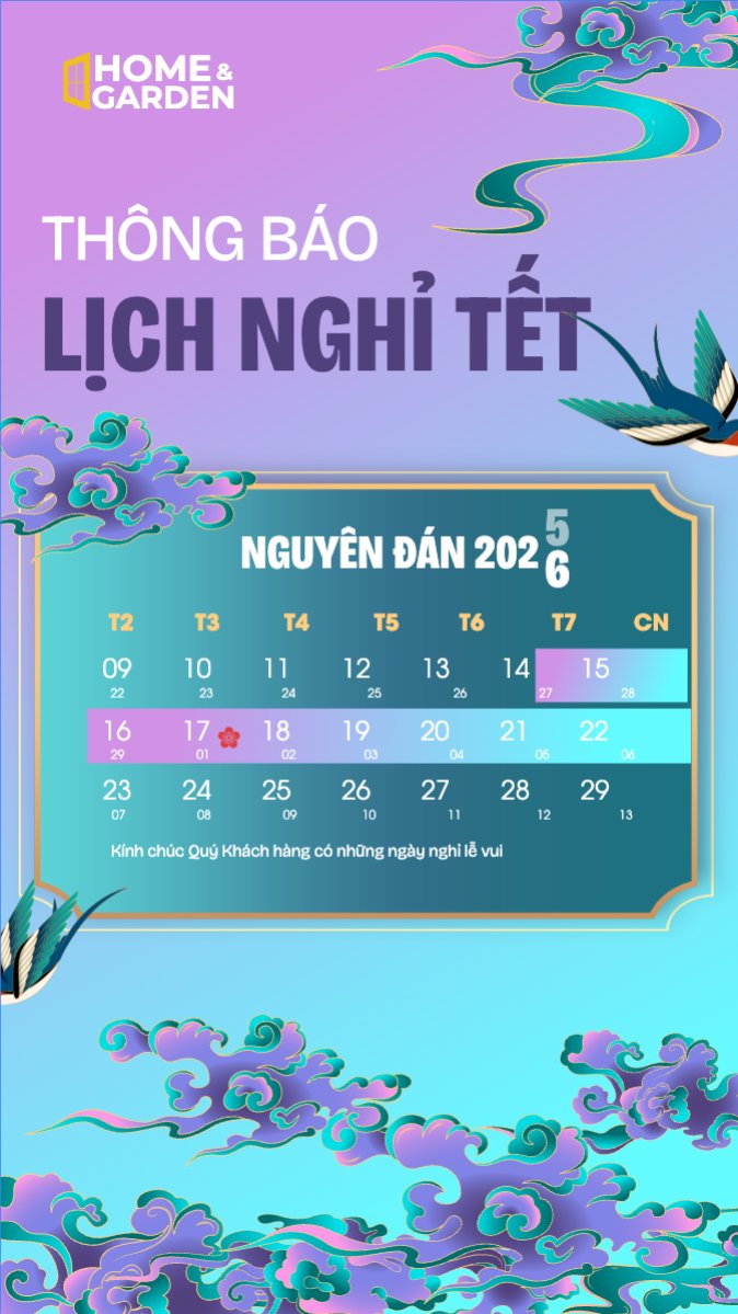 Thông báo nghỉ tết Nguyên Đán