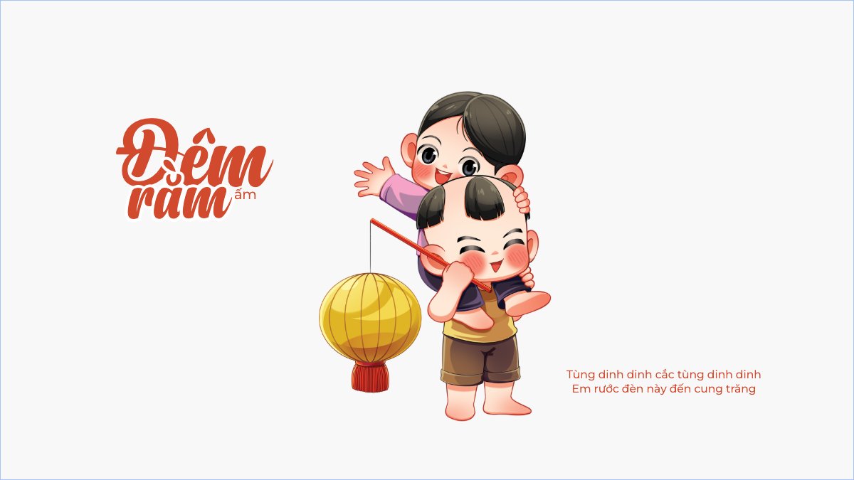 Trung thu, Tết Đoàn Viên, mid-autumn festival, sự kiện, event, dễ thương, cute, chibi, hoạt hình, cartoon