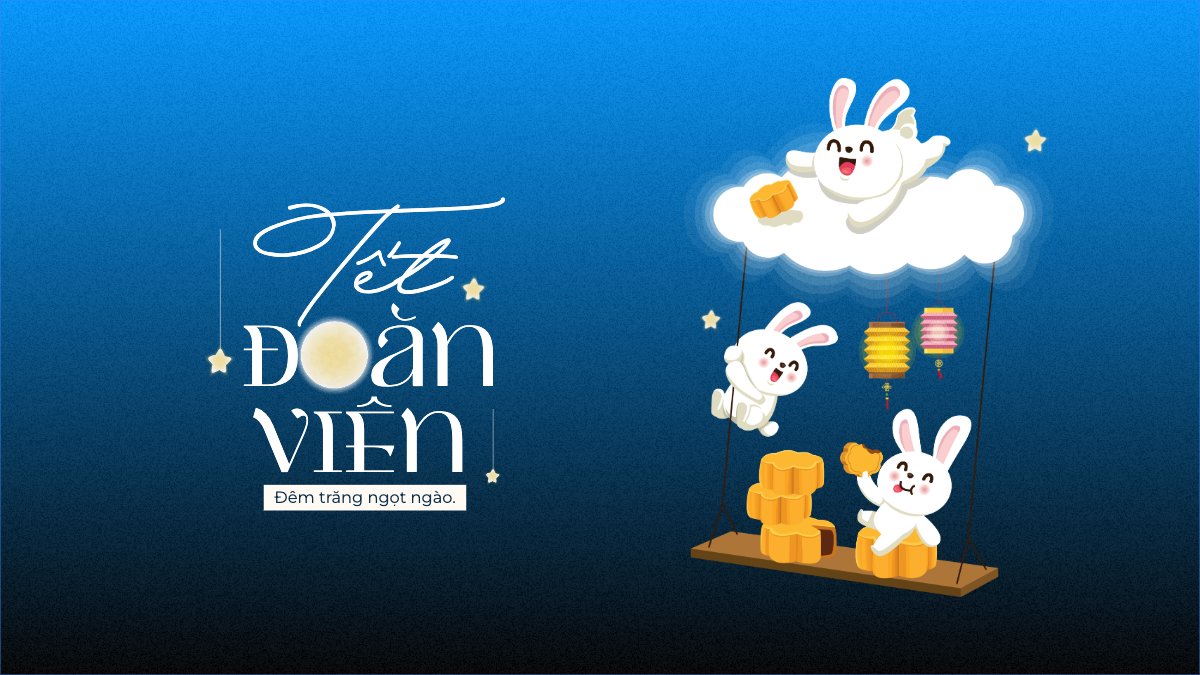 Trung thu, Tết Đoàn Viên, mid-autumn festival, sự kiện, event, dễ thương, cute, chibi, hoạt hình, cartoon