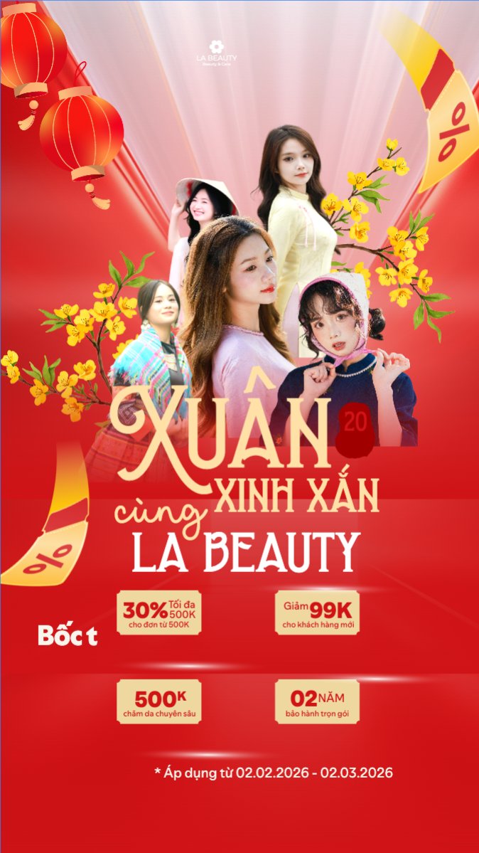 Xuân tươi tắn cùng La Beauty