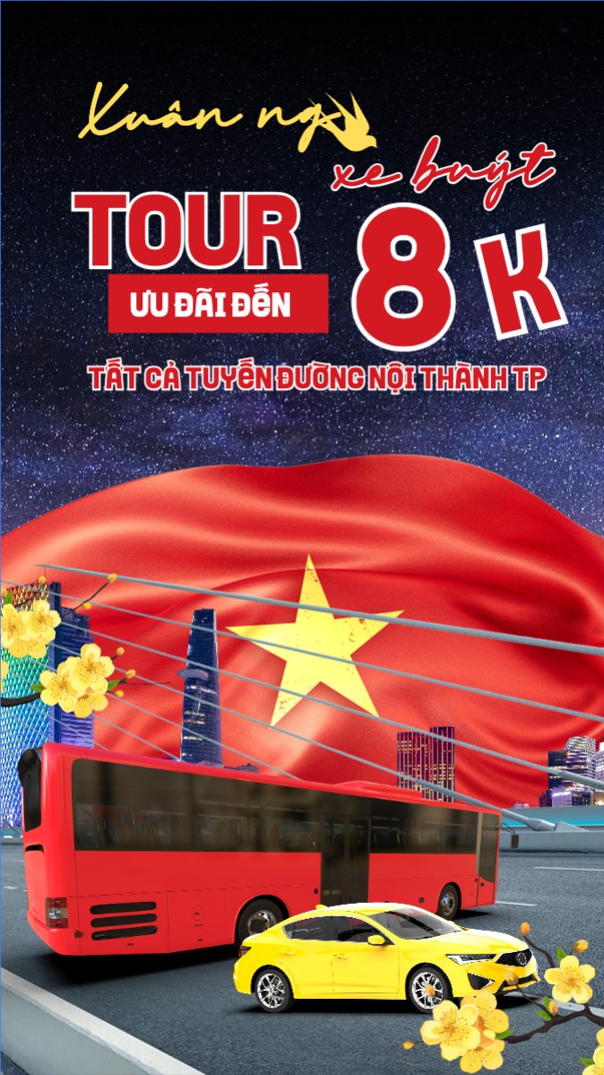 Xuân ngao du tour xe buýt ưu đãi 80K