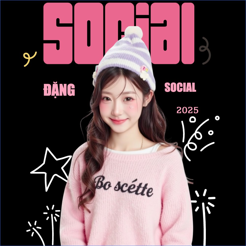 Social Media, quản lý mạng xã hội, truyền thông, finance, văn phòng, office, dễ thương, cute
