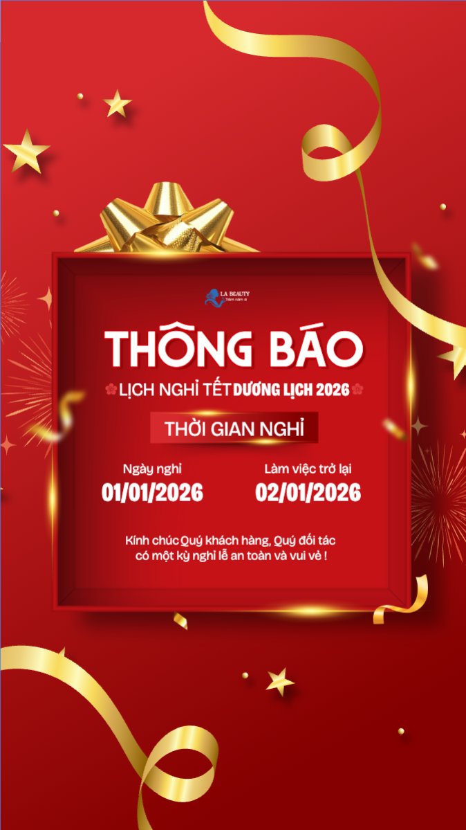 Thông báo lịch nghỉ Tết dương lịch 2026