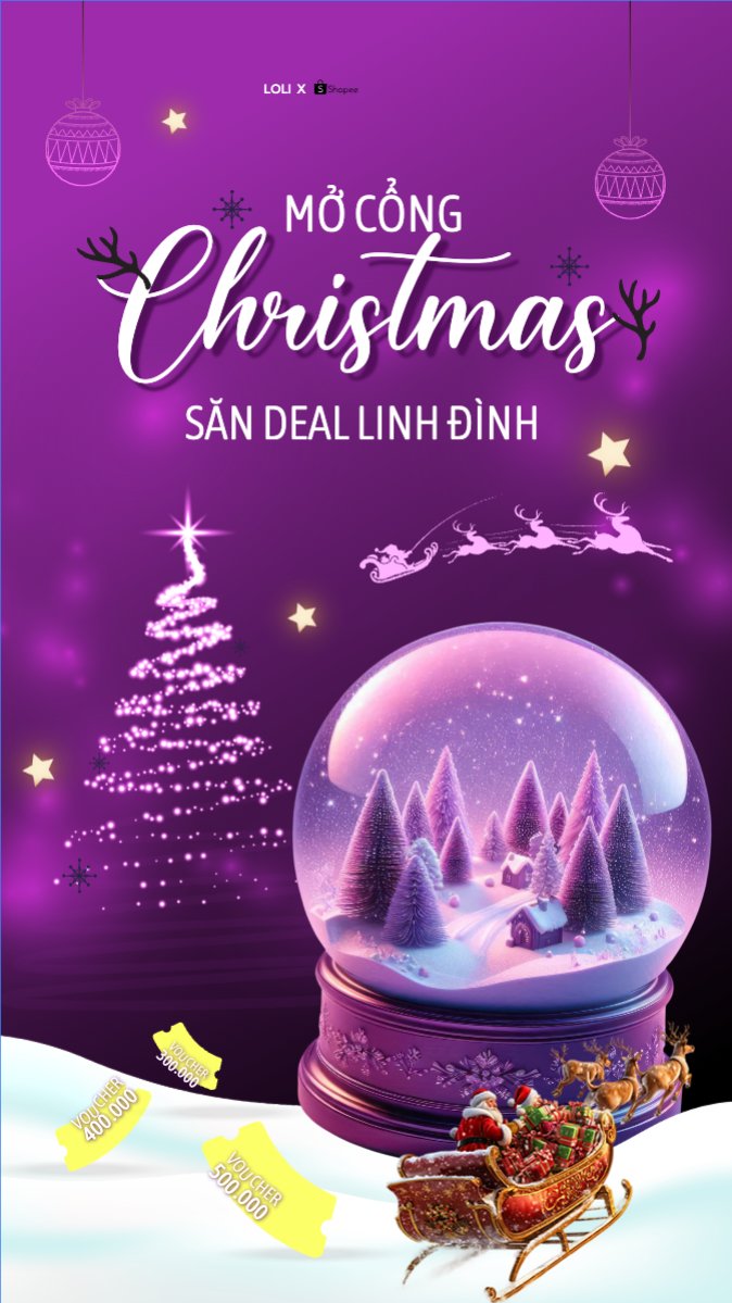 Mở cổng Christmas săn deal linh đình