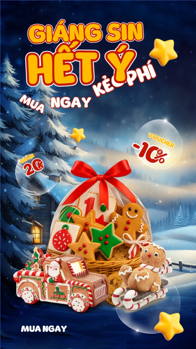 Giáng sinh hết ý mua ngay kẻo phí