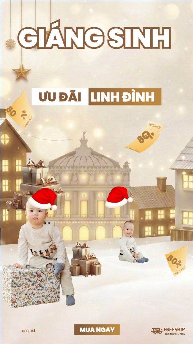 Giáng sinh lung linh ưu đãi linh đình