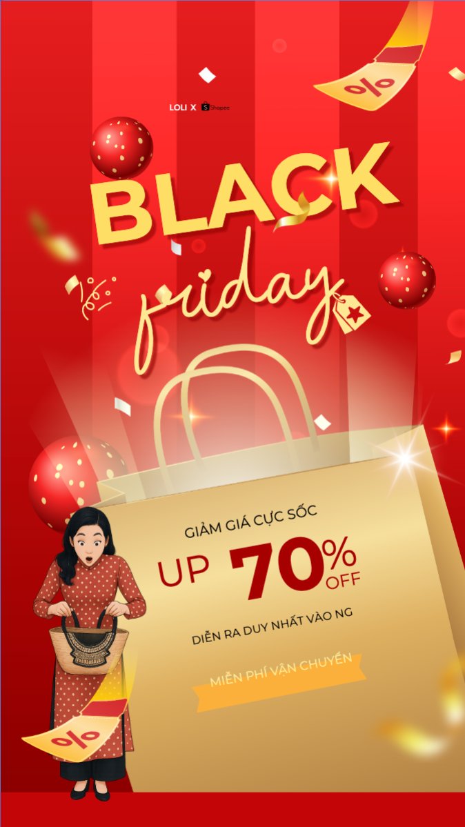 Black Friday giảm giá