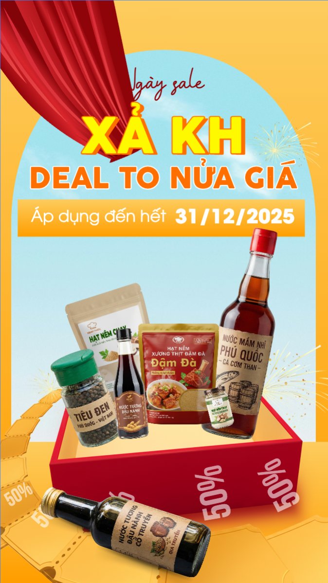 Xả kho deal to nửa giá