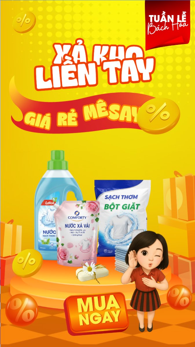 Xả kho liền tay giá rẻ mê say
