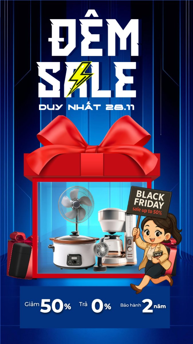 Đêm sale duy nhất 28.11