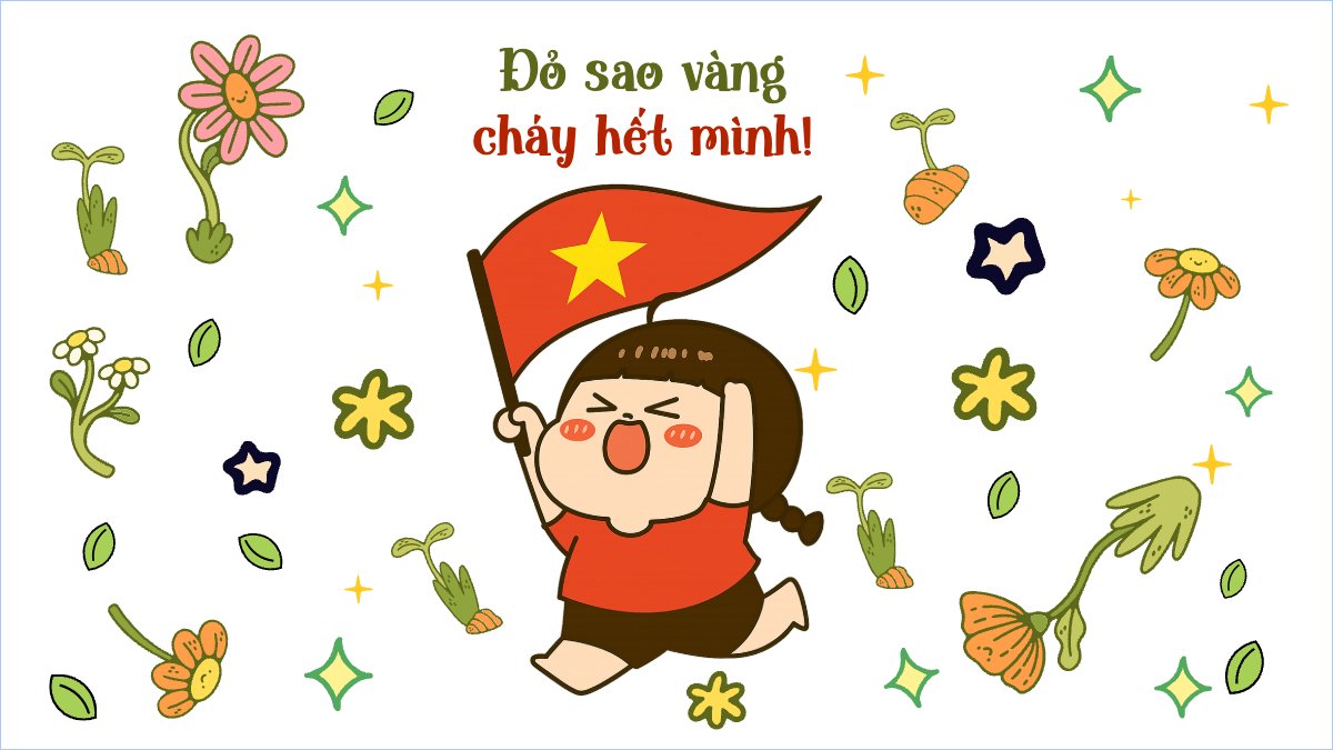 2/9, Quốc Khánh, lễ hội, Việt Nam, sự kiện, dễ thương, cute, chibi, hoạt hình, cartoon