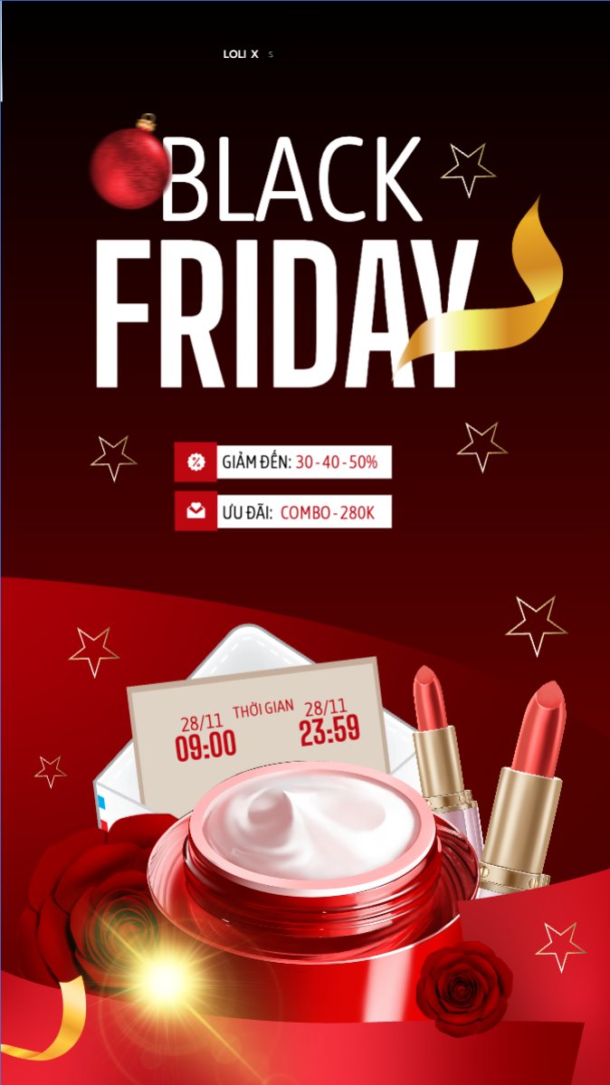 Black friday giảm giá